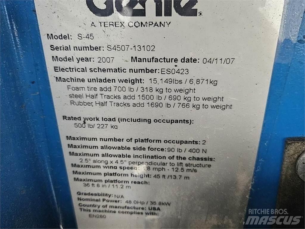 Genie S-45 Телескопические подъемники