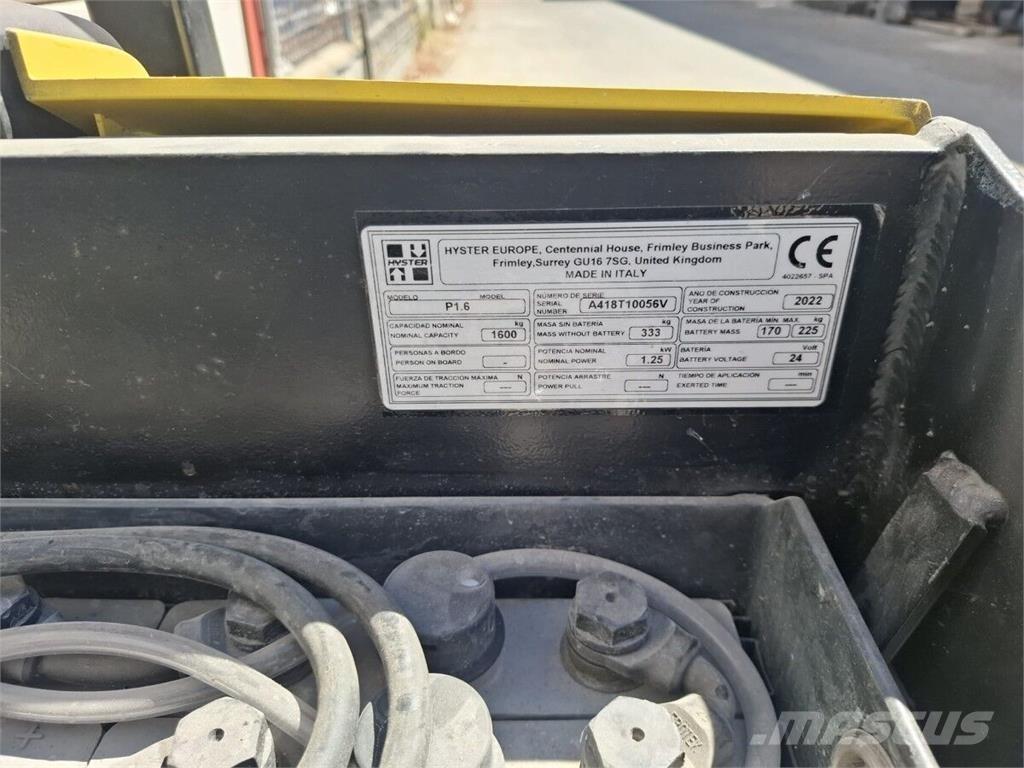 Hyster P1.6 Складская техника - Другие