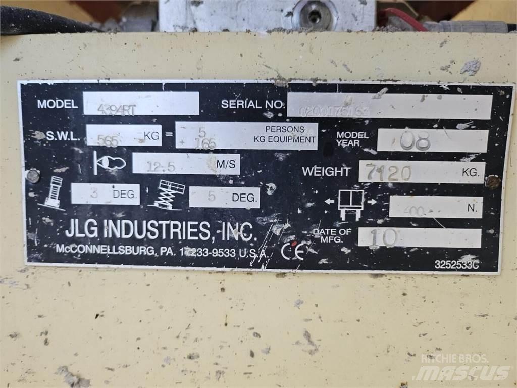 JLG 4394RT Ножничные подъемники