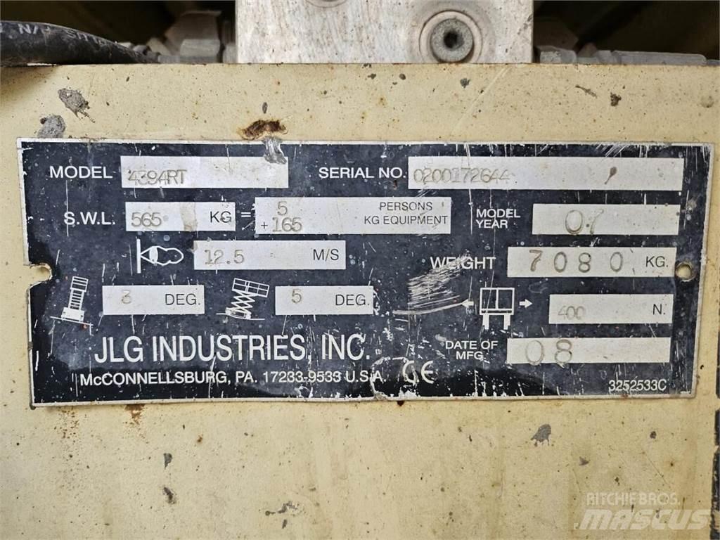 JLG 4394RT Ножничные подъемники