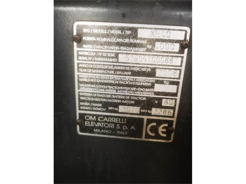 OM XE40 Электропогрузчики
