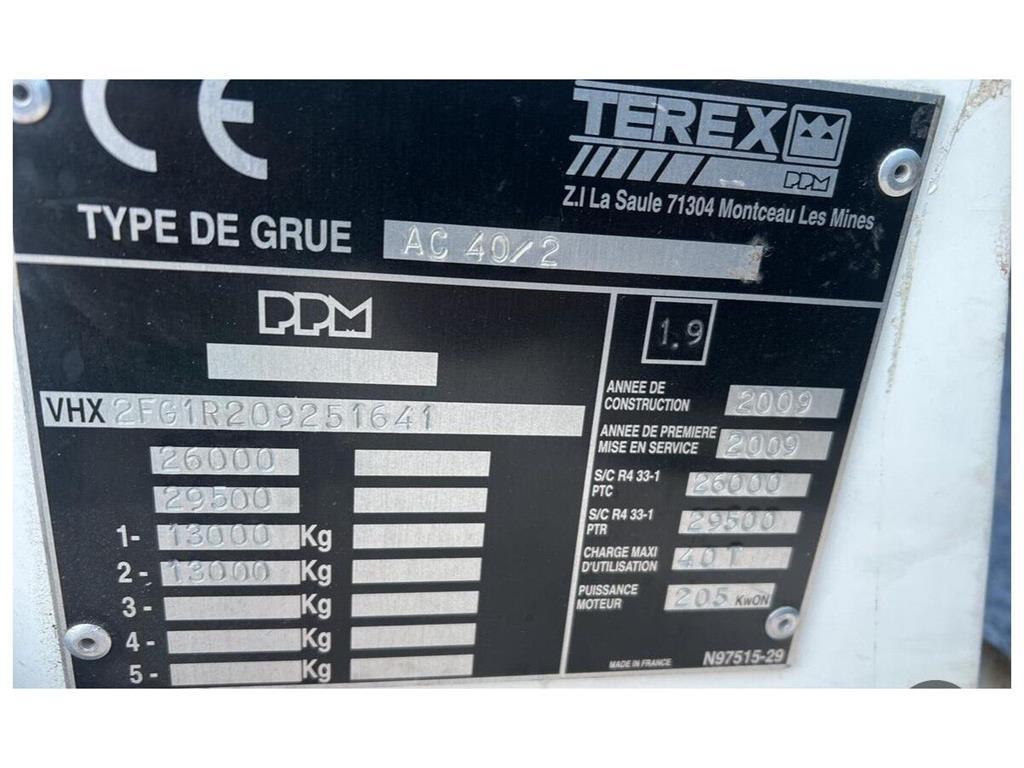 Terex AC40 Автокраны