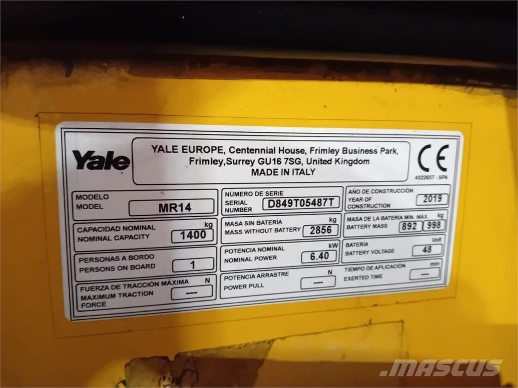 Yale MR14 Складская техника - Другие