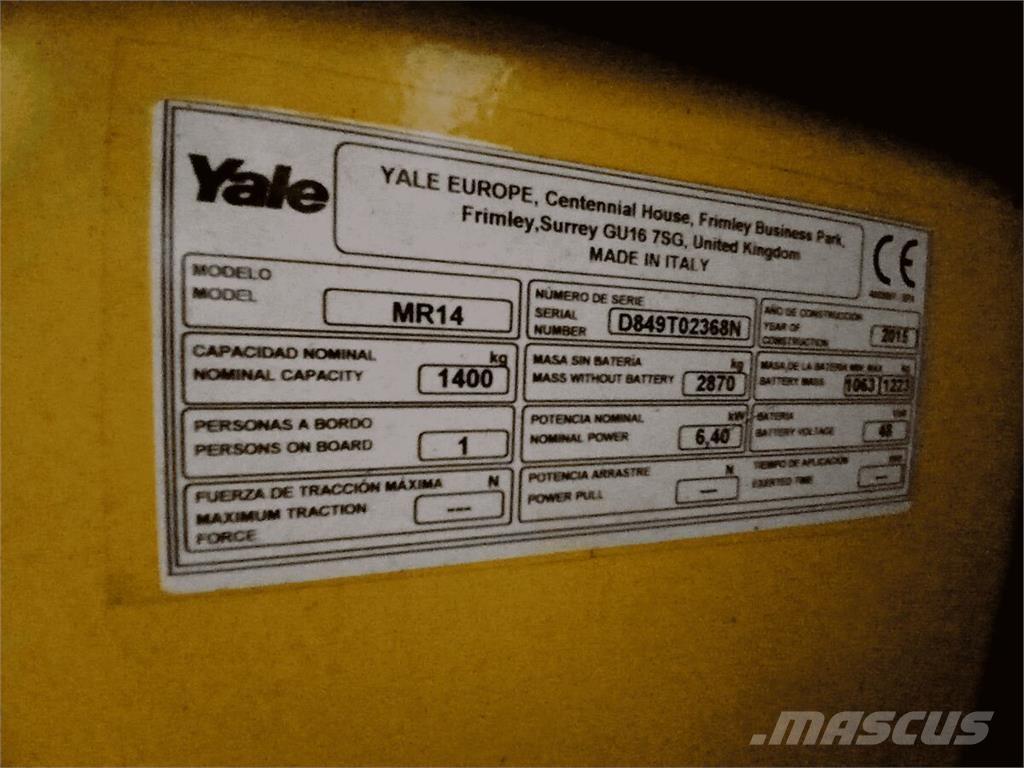 Yale MR14 Складская техника - Другие