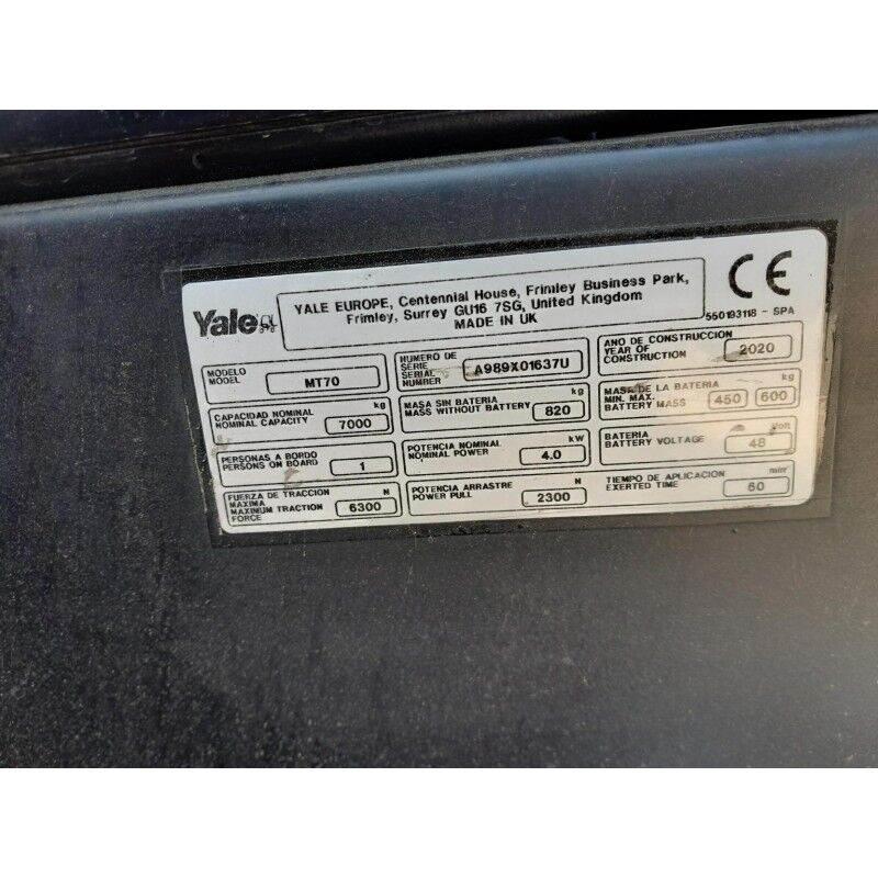 Yale MT70 Складские электротягачи