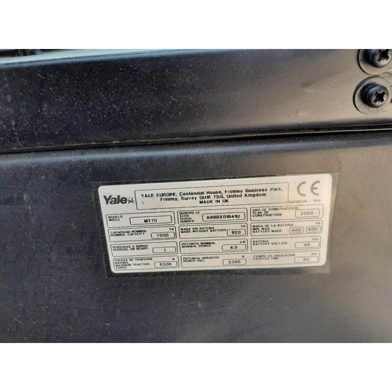Yale MT70 Складские электротягачи