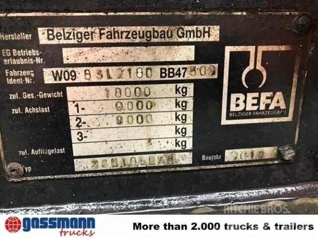 BEFA 2SK18LE-58 Прицепы Лесовозы
