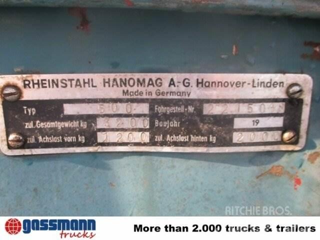 Hanomag Granit 500 Строительная техника - Другие