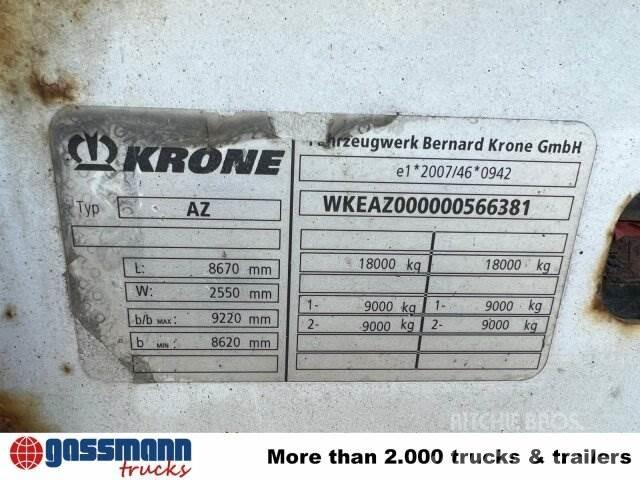 Krone AZP 18 Тентованные прицепы