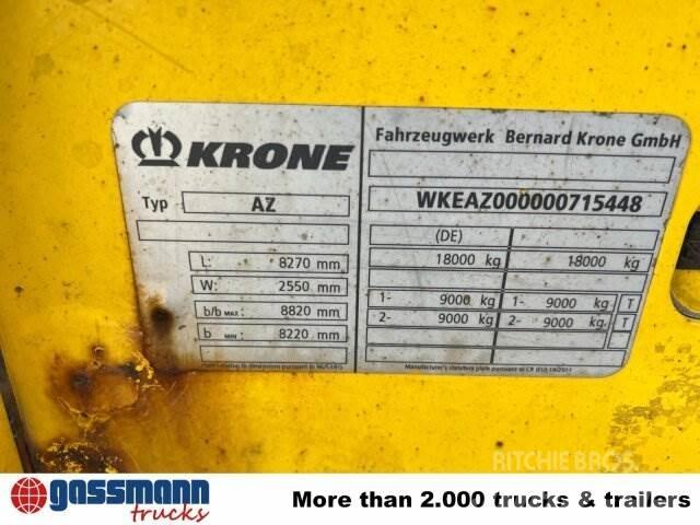 Krone AZP 18 Тентованные прицепы