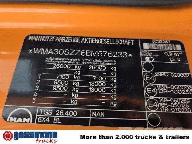 MAN TGS 26.400 6X4 BL Шасси с кабиной