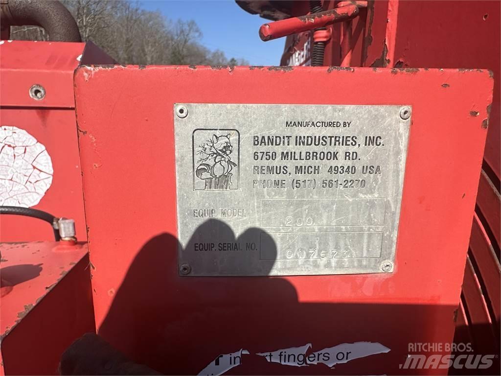 Bandit 200 Дробилки древесины