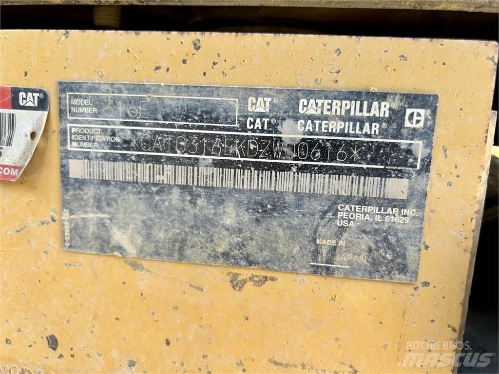 CAT 316EL Гусеничные экскаваторы