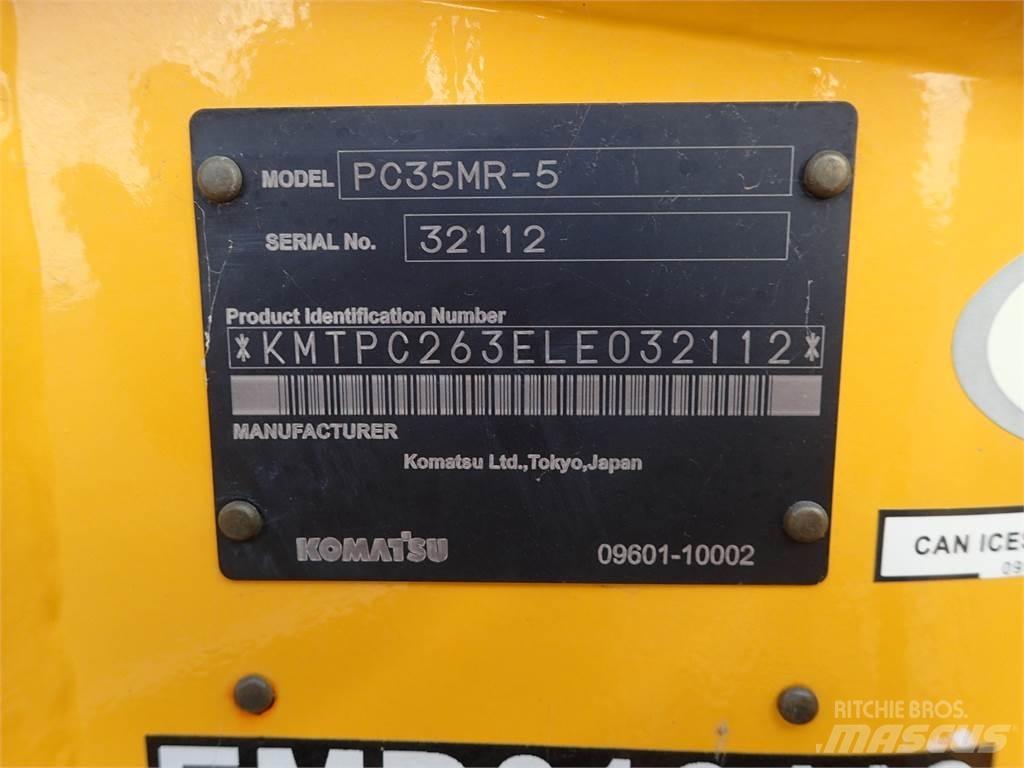 Komatsu PC35MR-5 +1 Гусеничные экскаваторы