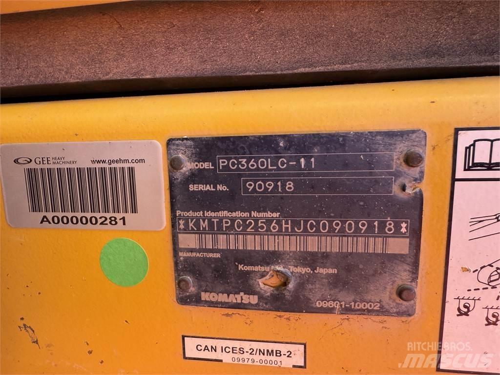 Komatsu PC360LC-11 +1 Гусеничные экскаваторы