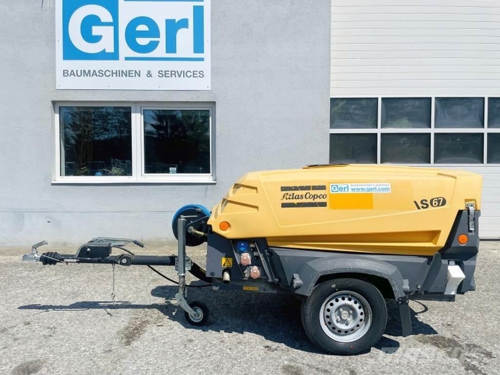 Atlas Copco XAS67 Воздушные компрессоры