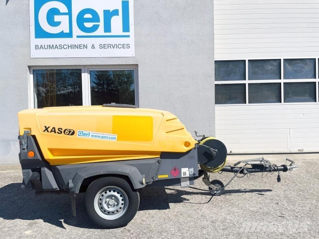 Atlas Copco XAS67 Воздушные компрессоры