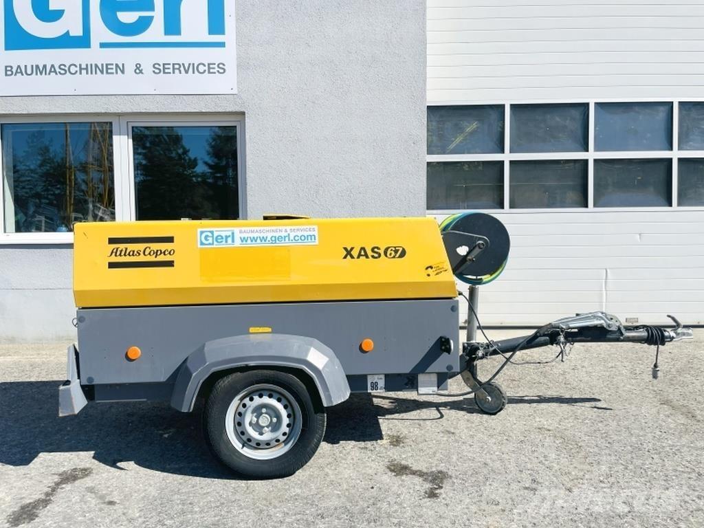 Atlas Copco XAS67 DDG Воздушные компрессоры