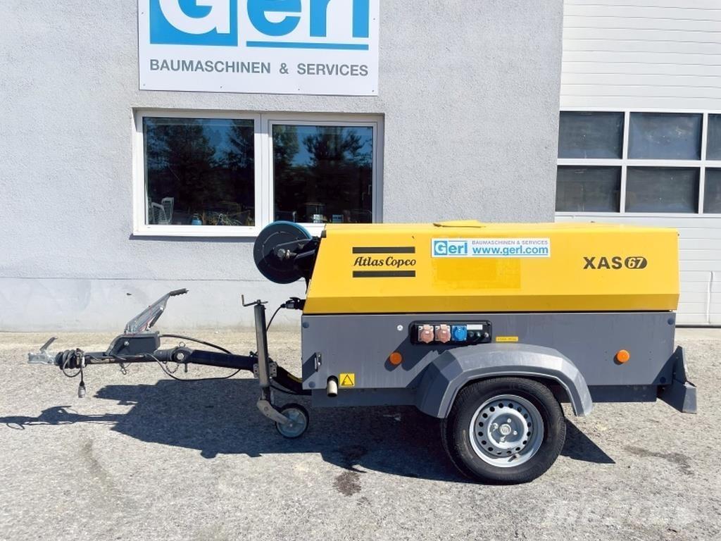 Atlas Copco XAS67 DDG Воздушные компрессоры