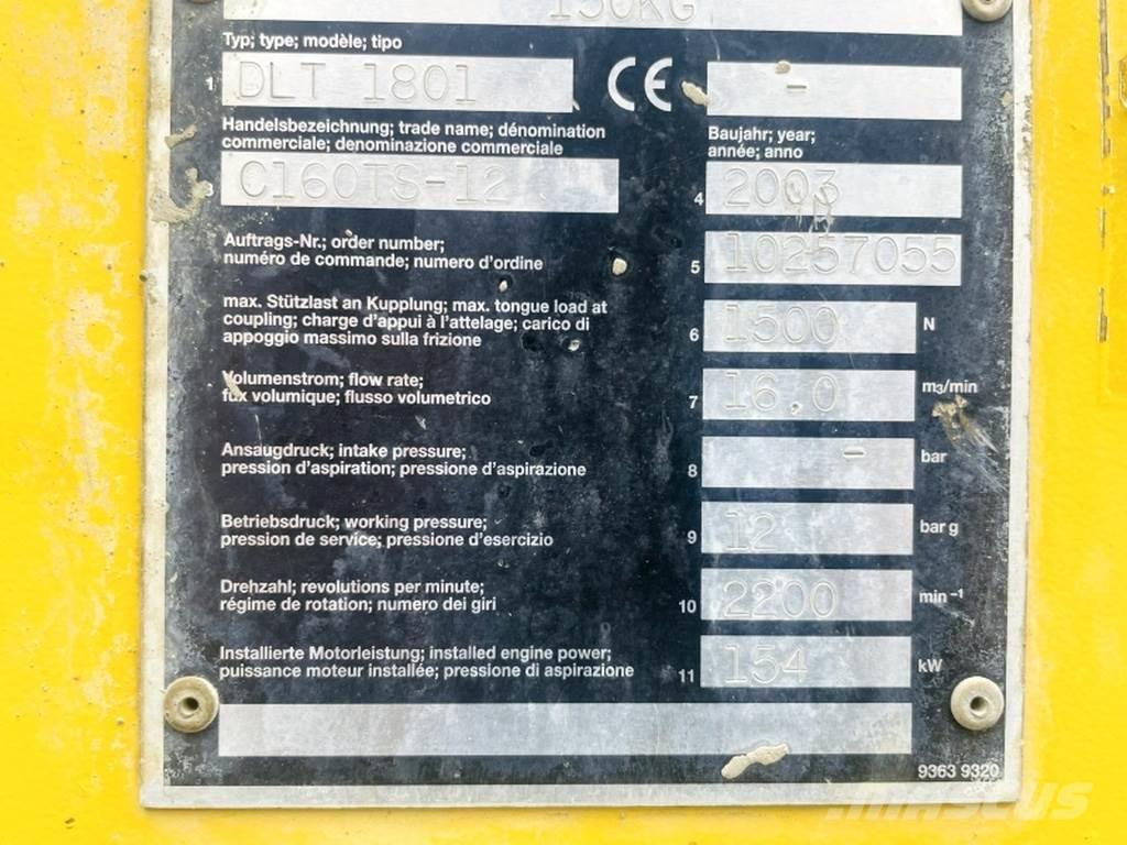 Compair C160 TS-12 Воздушные компрессоры