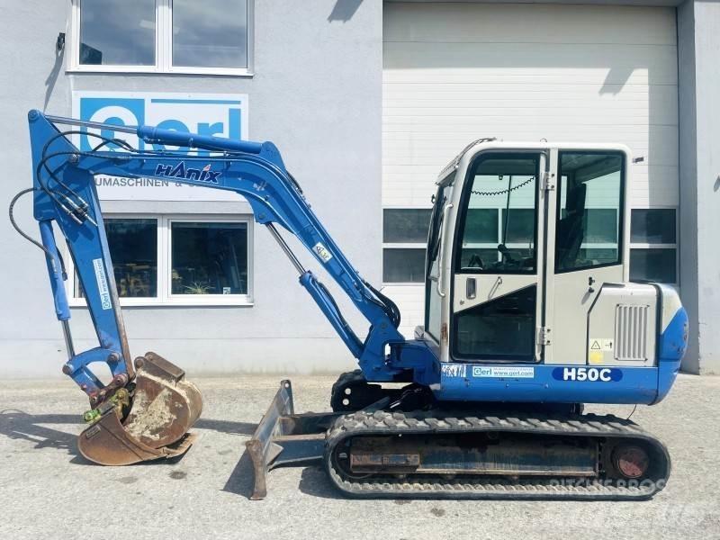Hanix H50C Мини-экскаваторы