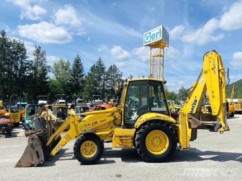 Komatsu WB97R-2 Экскаваторы-погрузчики