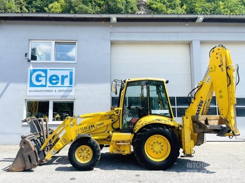 Komatsu WB97R-2 Экскаваторы-погрузчики