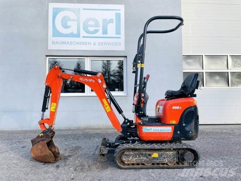 Kubota K008-3 Мини-экскаваторы