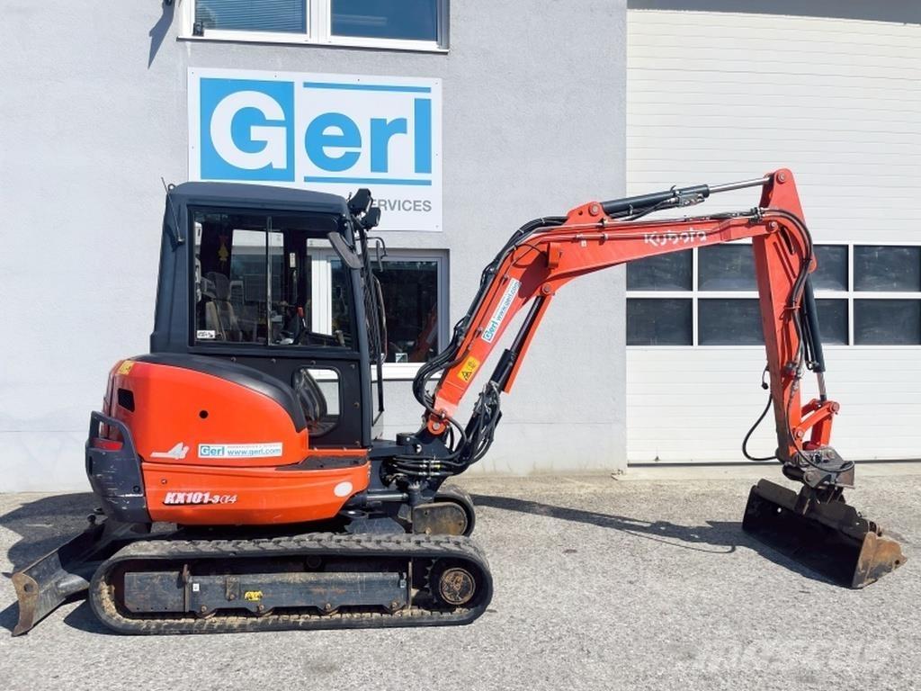 Kubota KX101-3a Мини-экскаваторы