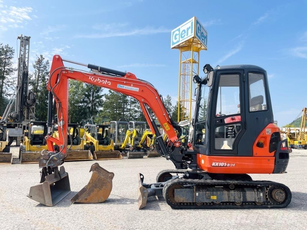 Kubota KX101-3a Мини-экскаваторы