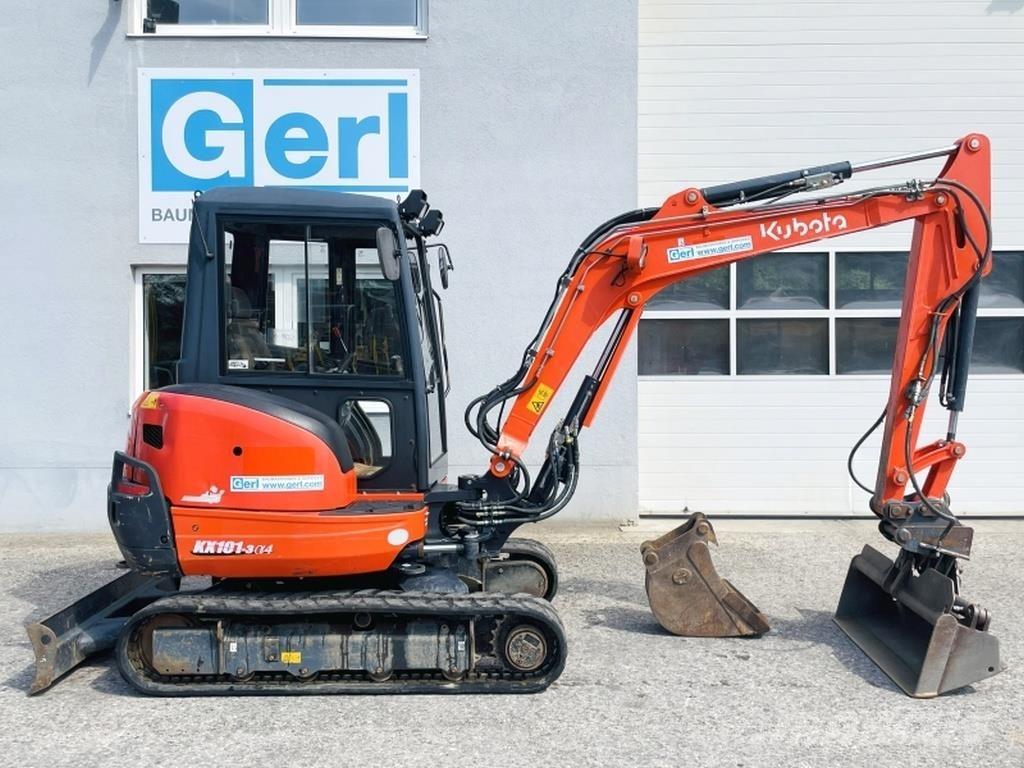 Kubota KX101-3a Мини-экскаваторы