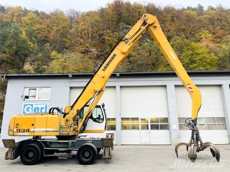 Liebherr A934C Перегружатели металлолома/промышленные погрузчики