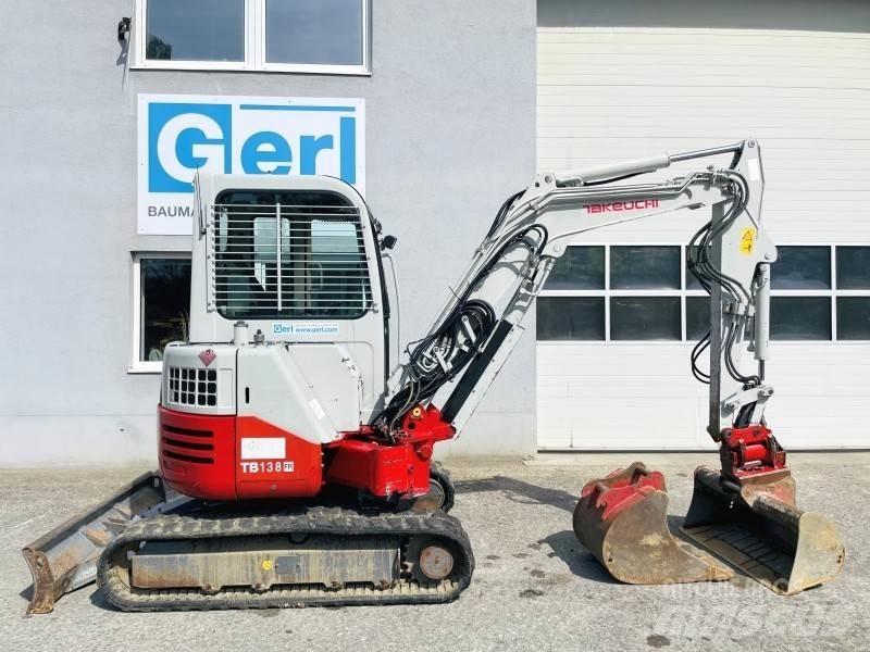 Takeuchi TB138FR Мини-экскаваторы