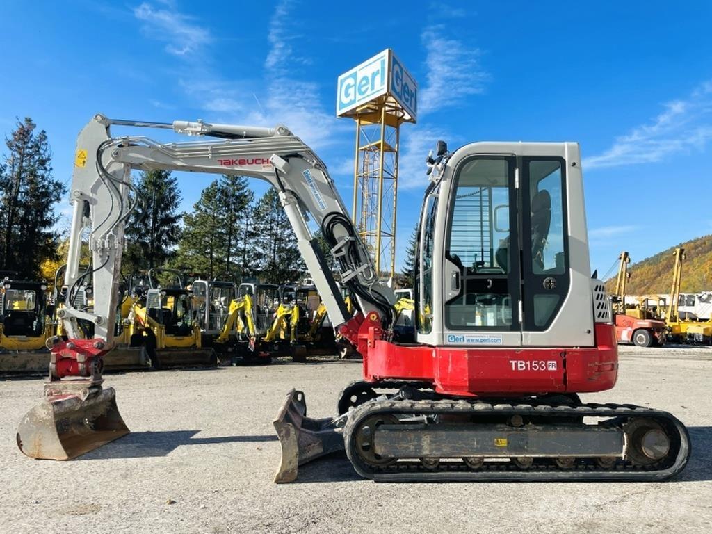Takeuchi TB153FR Мини-экскаваторы