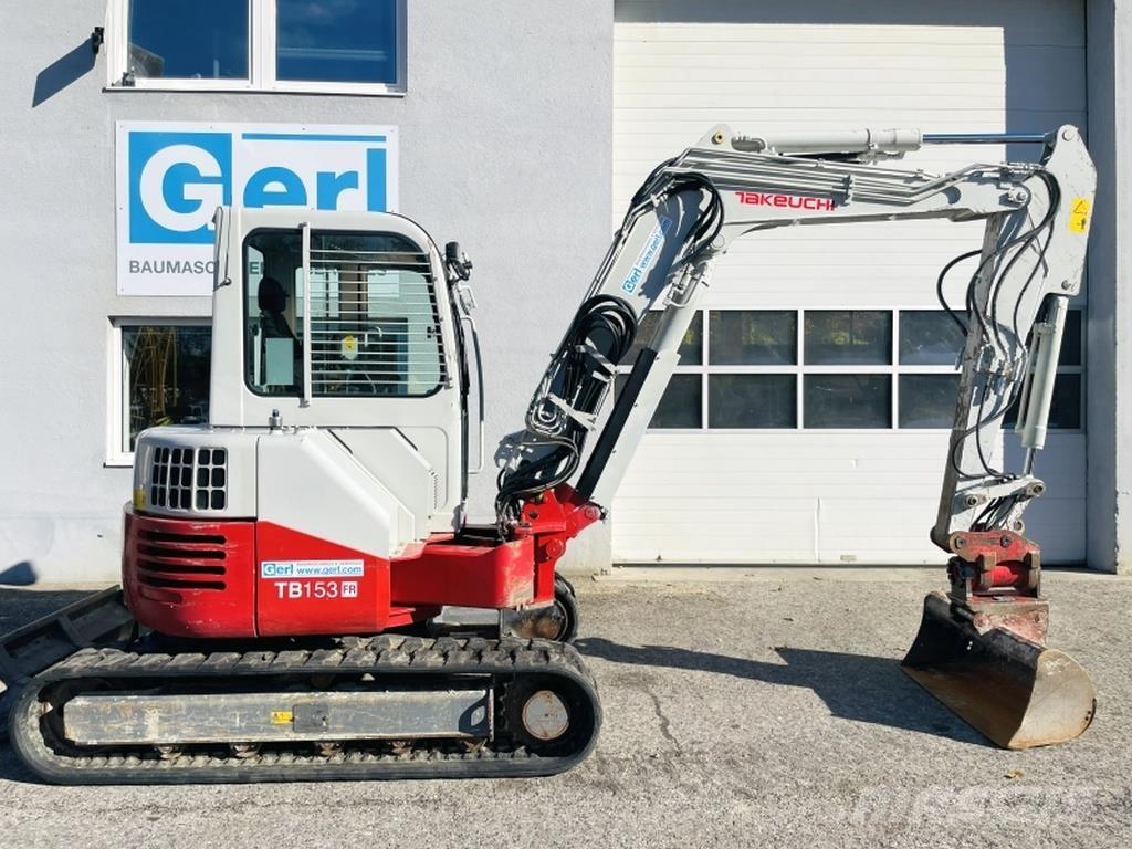 Takeuchi TB153FR Мини-экскаваторы