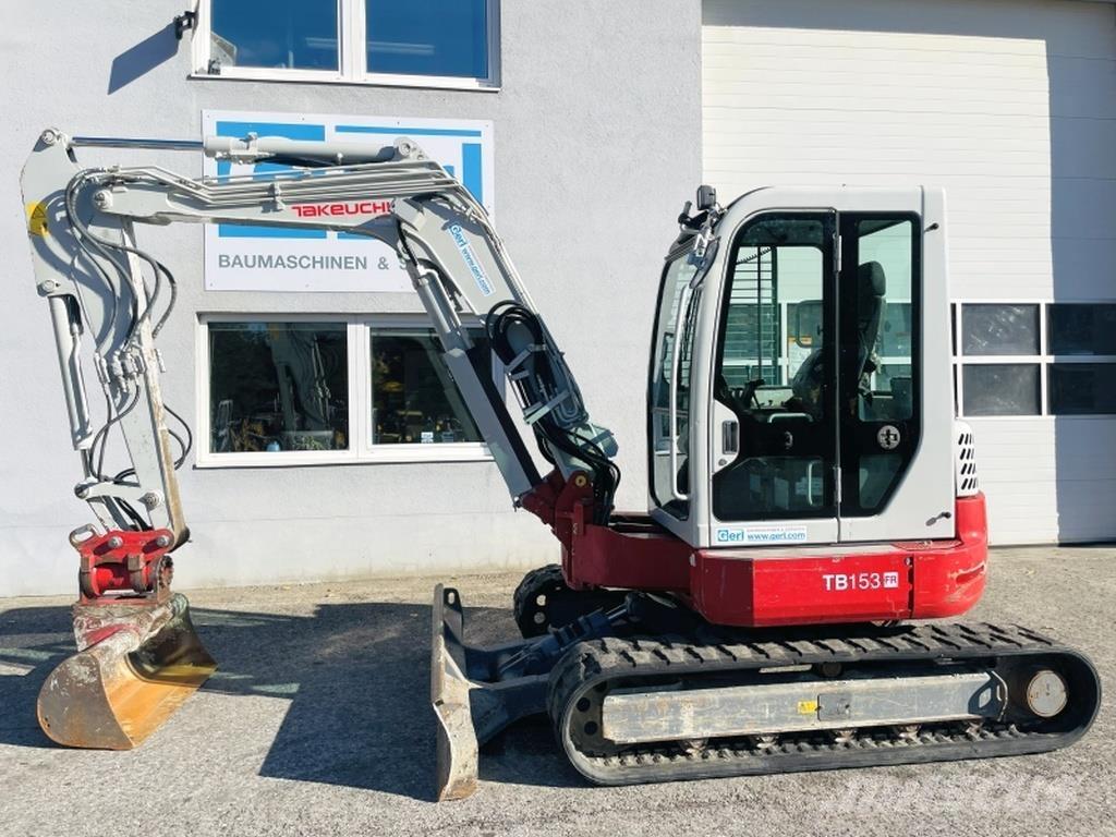 Takeuchi TB153FR Мини-экскаваторы