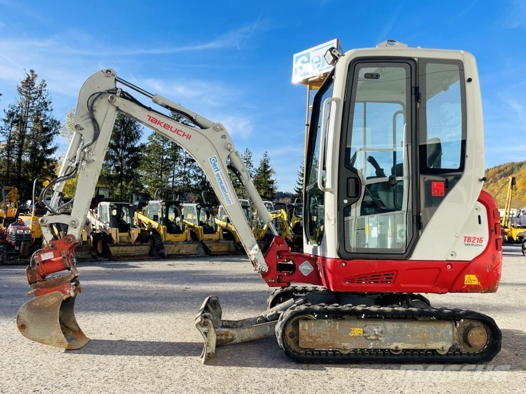 Takeuchi TB216 Мини-экскаваторы