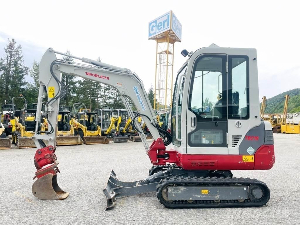 Takeuchi TB219 Мини-экскаваторы