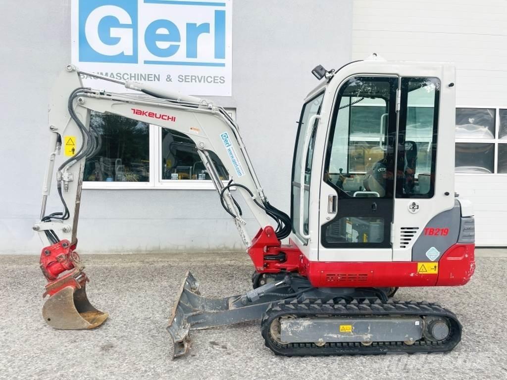 Takeuchi TB219 Мини-экскаваторы