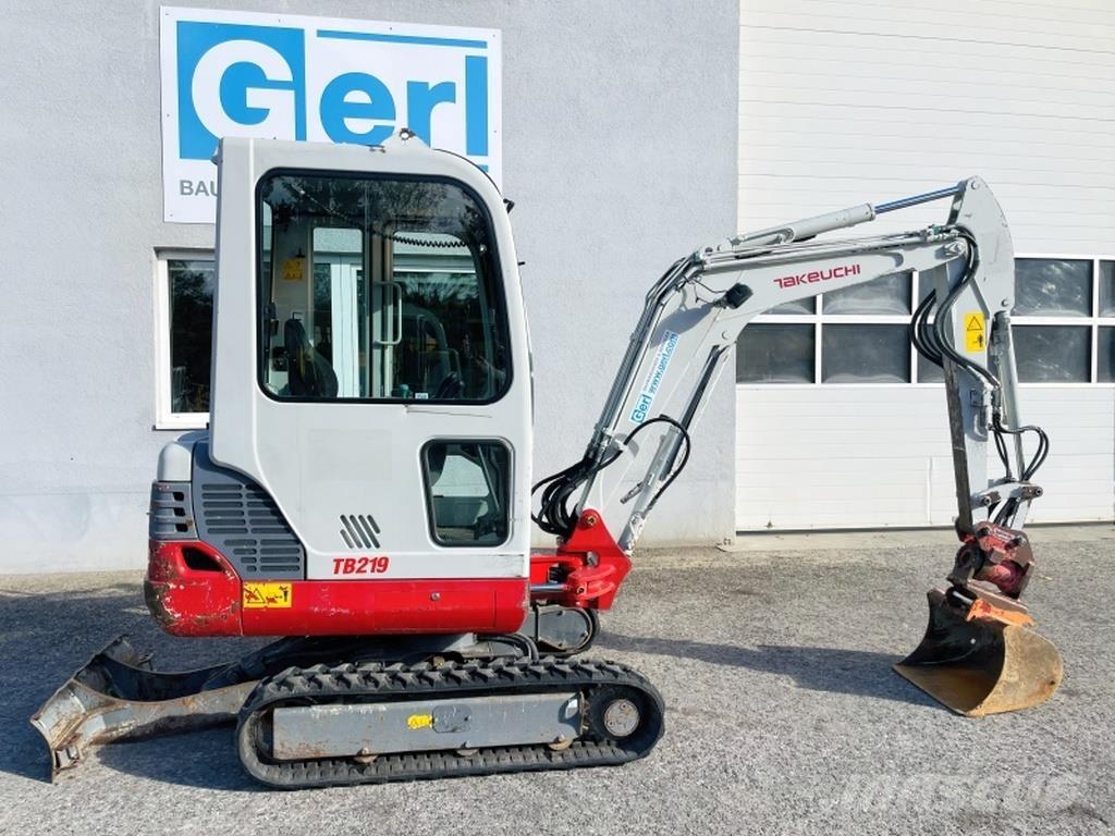 Takeuchi TB219 Мини-экскаваторы