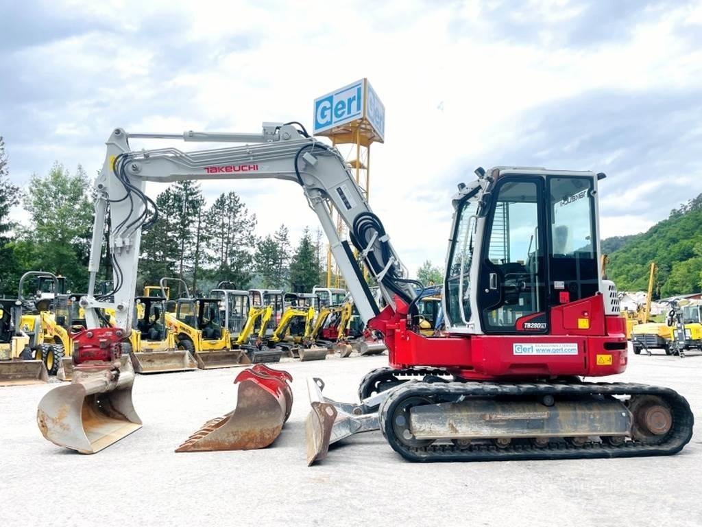 Takeuchi TB280FR Мини-экскаваторы