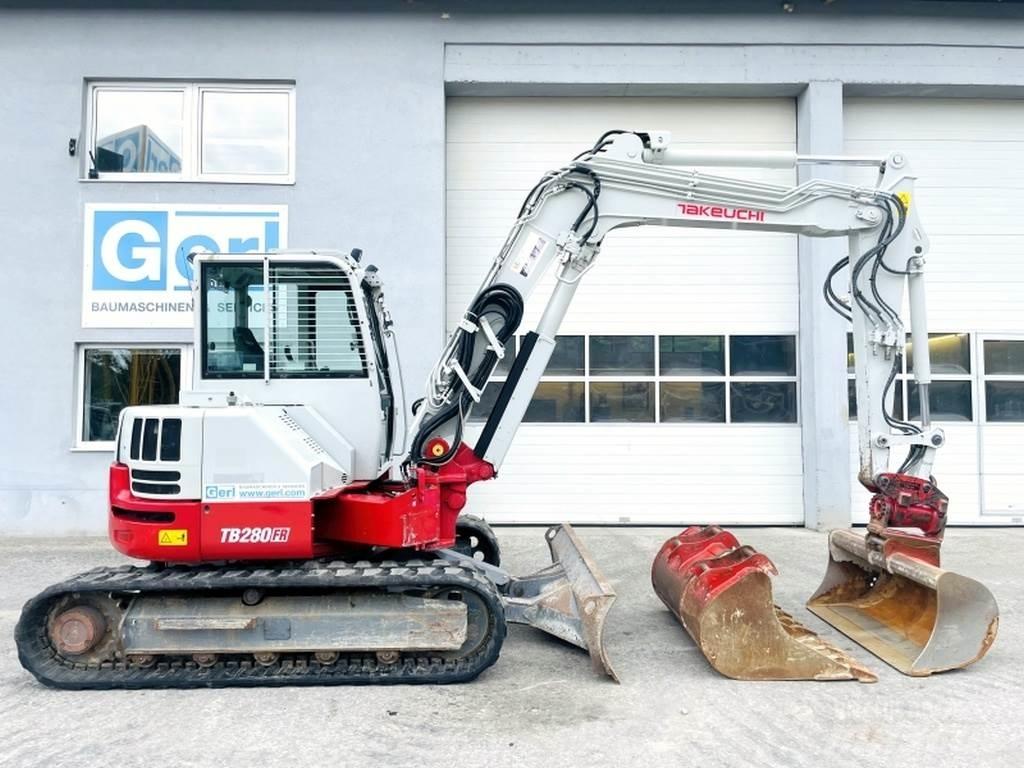 Takeuchi TB280FR Мини-экскаваторы