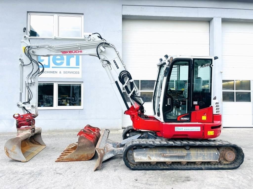 Takeuchi TB280FR Мини-экскаваторы