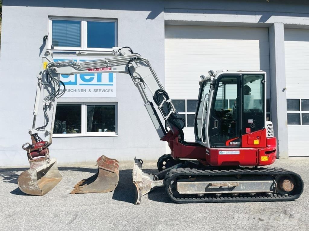 Takeuchi TB280FR Мини-экскаваторы