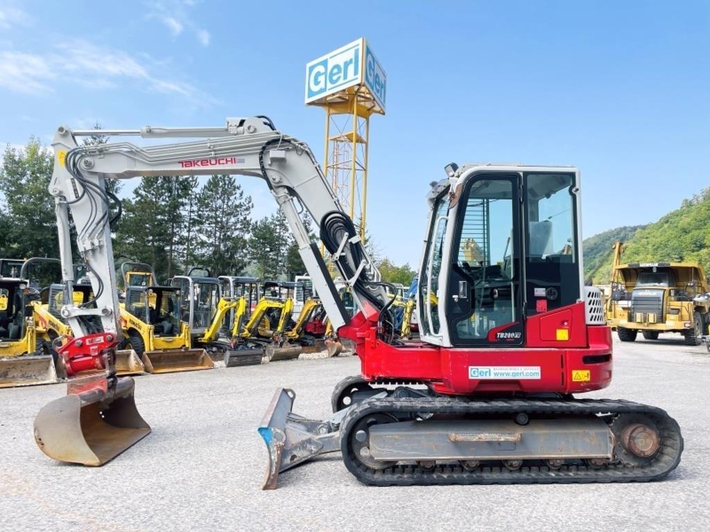 Takeuchi TB280FR Мини-экскаваторы