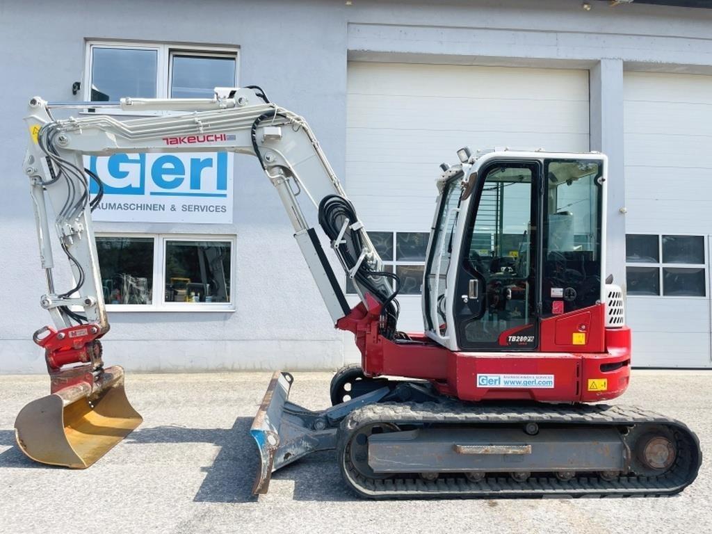 Takeuchi TB280FR Мини-экскаваторы