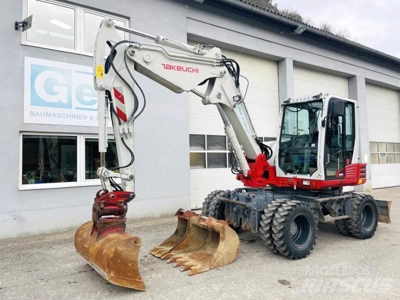 Takeuchi TB295W Колёсные экскаваторы