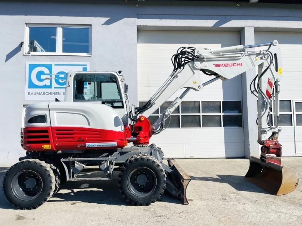 Takeuchi TB295W Колёсные экскаваторы