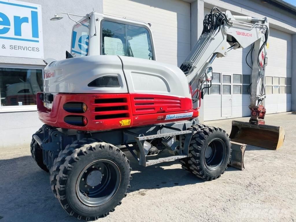 Takeuchi TB295W Колёсные экскаваторы
