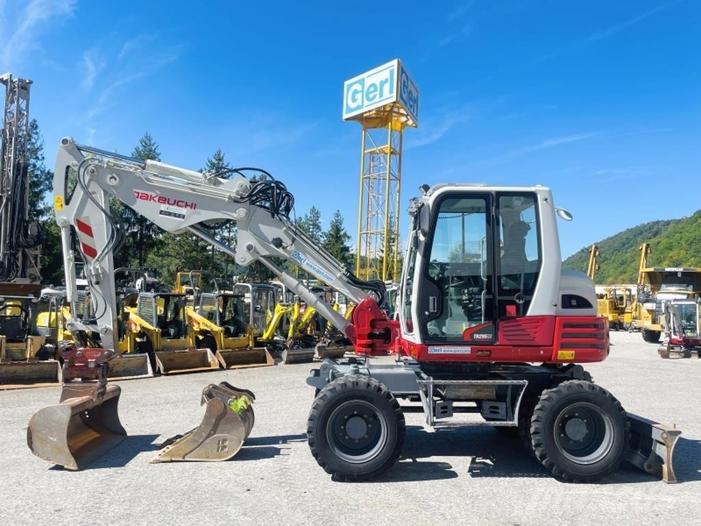 Takeuchi TB295W Колёсные экскаваторы